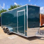 7x16 TA V-Nose Enclosed/Cargo Trailer