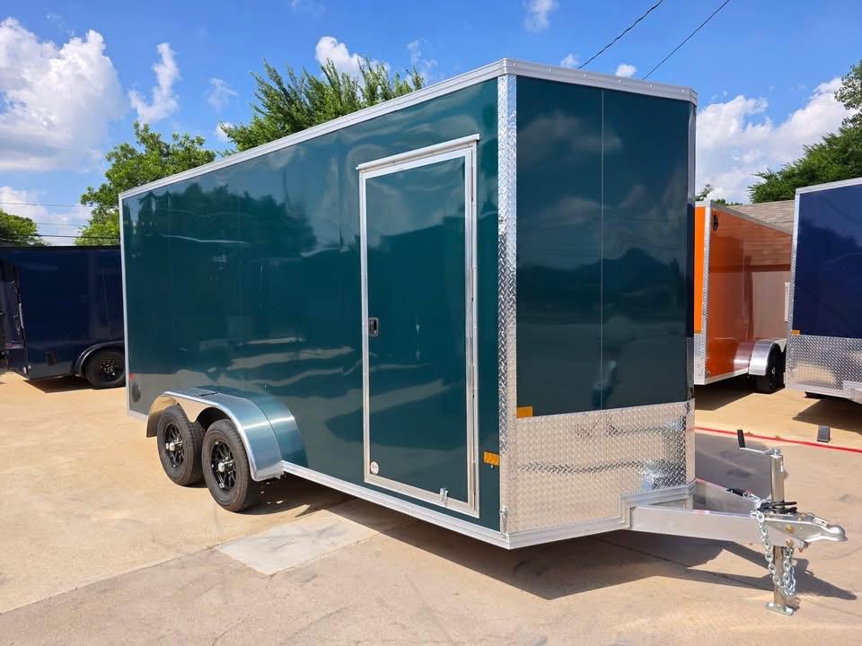 7x16 TA V-Nose Enclosed/Cargo Trailer