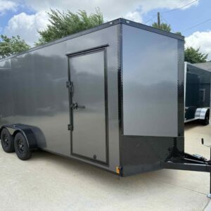 7x18 V-Nose Enclosed/Cargo Trailer