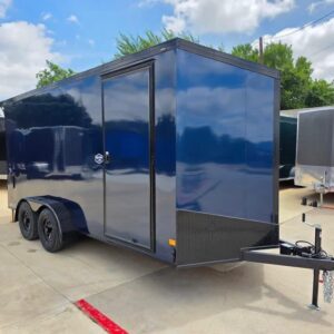 7x16 V-Nose Enclosed/ Cargo Trailer