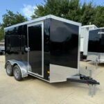 6X12 TA V-Nose Enclosed/Cargo Trailer