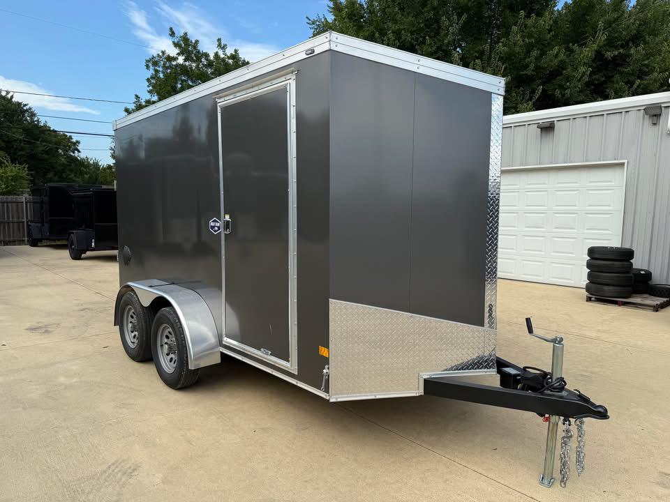 6X12 TA V-Nose Enclosed/Cargo Trailer