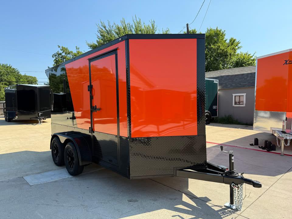 6x12 TA V-Nose Enclosed/Cargo Trailer
