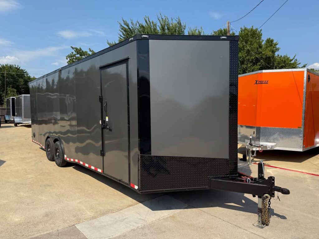 8.5 x 24 TA3 Screwless Enclosed Trailer