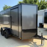 6x12 TA V-Nose Enclosed/Cargo Trailer
