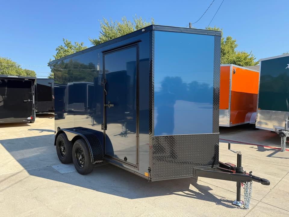 6x12 TA V-Nose Enclosed/Cargo Trailer