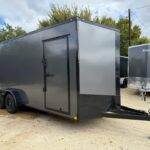 7x18 V-Nose Enclosed/Cargo Trailer