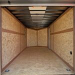 7x16 V-Nose Enclosed/Cargo Trailer
