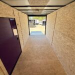 7x16 V-Nose Enclosed/Cargo Trailer