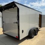 7x16 V-Nose Enclosed/Cargo Trailer