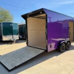 7x16 V-Nose Enclosed/Cargo Trailer