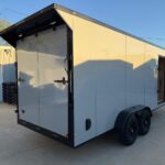 7x18 V-Nose Enclosed/Cargo Trailer