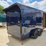 7x16 V-Nose Enclosed/ Cargo Trailer