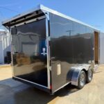 6x12 TA V-Nose Enclosed/Cargo Trailer
