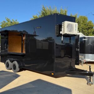 7x18 V-Nose Enclosed/Cargo Trailer