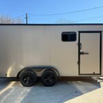 7x16 V-Nose Enclosed/Cargo Trailer
