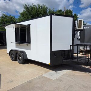 7x14 TA V-Nose Enclosed/Cargo Trailer