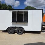 7x14 TA V-Nose Enclosed/Cargo Trailer