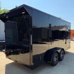 7x16 V-Nose Enclosed/Cargo Trailer