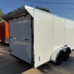 7x16 V-Nose Enclosed/Cargo Trailer