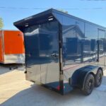 6x12 TA V-Nose Enclosed/Cargo Trailer