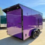 7x16 V-Nose Enclosed/Cargo Trailer