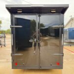 6x12 TA V-Nose Enclosed/Cargo Trailer.