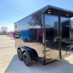 6x12 TA V-Nose Enclosed/Cargo Trailer