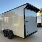 7x18 V-Nose Enclosed/Cargo Trailer