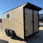 7x16 V-Nose Enclosed/Cargo Trailer