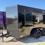 6x12 TA V-Nose Enclosed/Cargo Trailer