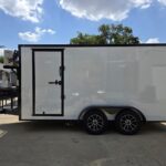 7x14 TA V-Nose Enclosed/Cargo Trailer