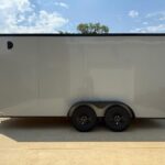 7x16 V-Nose Enclosed/Cargo Trailer