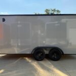 7x16 V-Nose Enclosed/Cargo Trailer