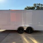 7x16 V-Nose Enclosed/Cargo Trailer
