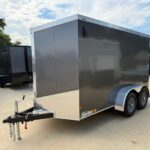 6X12 TA V-Nose Enclosed/Cargo Trailer