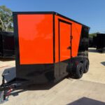 6x12 TA V-Nose Enclosed/Cargo Trailer