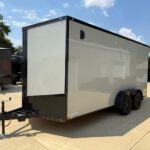 7x16 V-Nose Enclosed/Cargo Trailer