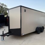 7x16 V-Nose Enclosed/Cargo Trailer.