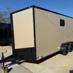 7x16 V-Nose Enclosed/Cargo Trailer