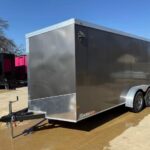 7x16 V-Nose Enclosed/Cargo Trailer