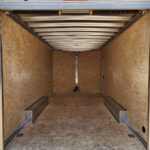 8.5X16 V-Nose Car Hauler Enclosed Trailer