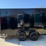 6x12 TA V-Nose Enclosed/Cargo Trailer