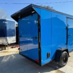 2026 6x10 SA V-Nose Enclosed Cargo Trailer - Blue