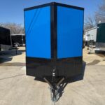 2026 6x10 SA V-Nose Enclosed Cargo Trailer - Blue