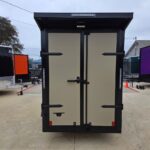 2026 5x10 SA V-Nose Enclosed Cargo Trailer - Tan