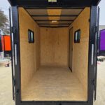 2026 5x10 SA V-Nose Enclosed Cargo Trailer - Tan