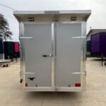 2026 6x12 SA V-Nose Enclosed Cargo Trailer - Silver