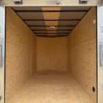 2026 6x12 SA V-Nose Enclosed Cargo Trailer - Silver