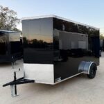 2026 6x12 SA V-Nose Enclosed Cargo Trailer